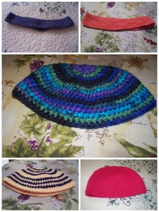 January Crochet Collage