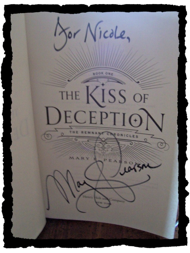 Kiss Of Deception Signed
